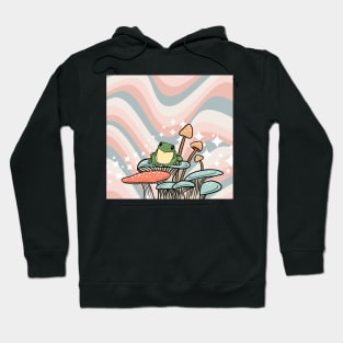 shroom frog (no text version) Hoodie